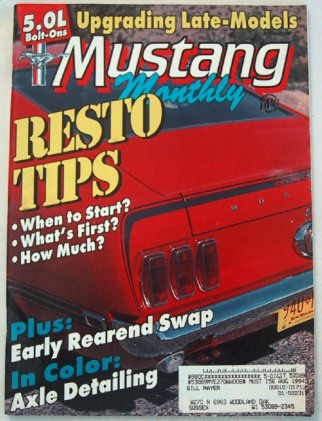 MUSTANG MONTHLY 1992 DEC - IVY, ACAPULCO, PEBBLE